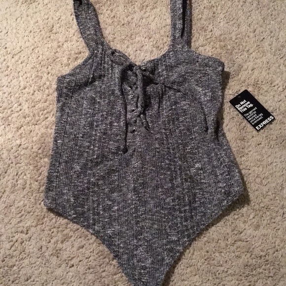 Express Other - Express lace up body suit